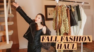 'Fall Fashion Haul & Trends 2019 | Sezane, Zara, Revolve | glowwithava'