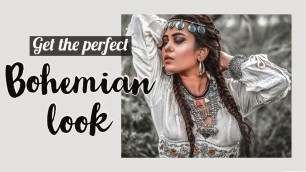 'Bohemian Hippie Style Lookbook // outfit + makeup + jewelry'