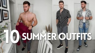 '10 Simple Summer Outfits | Men\'s Summer Outfit Ideas 2022 | Men\'s Fashion 2022'