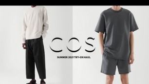 'Huge COS Summer 2021 try-On Haul | Men\'s Fashion'