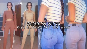 '*Huge* Fashion Nova Fall Try On Haul 2021 // Jeans, Lounge sets + more'