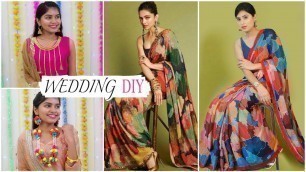 'BOLLYWOOD Inspired WEDDING Fashion DIY .. | #Deepika #Sabyasachi #Sarees #Fashion #Bride #DIYQueen'