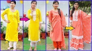 'Convert Old Suits Into Designer Outfits - Fashion DIY For Wedding Guest/Teenagers |#Anaysa #DIYQueen'