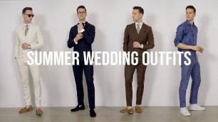 'Summer Wedding Outfits | Men’s Fashion | Outfit Inspiration'