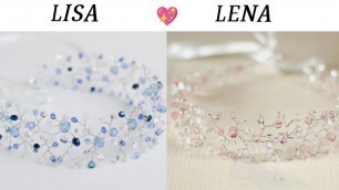'Lisa or Lena ( earings , chokers and crowns 