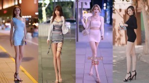 'Mejores Street Fashion Tik Tok 2021 | Hottest Chinese Girls Street Fashion Style 2021 Ep.122'