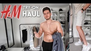'New In H&M Men\'s Clothing Haul & Try-On | Spring Fashion 2022'