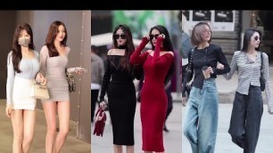 'Chinese Girls Street Fashion ~ Viable Fashion[抖音]China TikTok Ep.40'