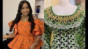 '#AFRICAN FASHION || DAZZLING AND FASCINATING ANKARA DRESSES FOR THE STYLISHLY CUTE WOMEN'