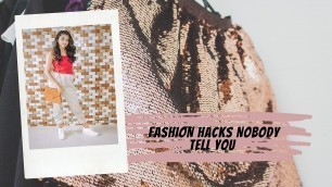 'Fashion Hacks That Can Convert Any Basic Outfit Instantly More Stylish For Absolutely Free !'