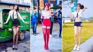'Mejores Street Fashion TikTok Douyin China | The Hottest Girl Street Style Tik Tok 2022  E10'