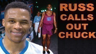 'Russell Westbrook Comments On Barkley\'s Fashion Sense'