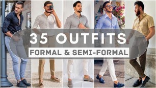 'Best Formal & Semi Formal Outfits For Men 2023 | Men\'s Fashion 2023'