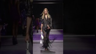 'Versace brings back fun fringes | Versace'