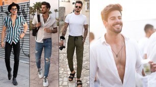 'Best Men\'s Hot Summer Fashion 2021 | Best Summer Outfit Ideas Men | Summer Fashion Men'