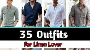 'Best Linen Shirt For Men | Summer Fashion Style Idea | Latest Linen Shirt In 2022 For Men'