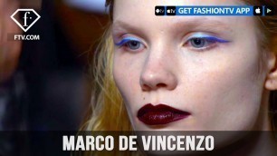 'Milan Fashion Week Fall/WItner 2017-18 - Marco De Vincenzo | FashionTV'