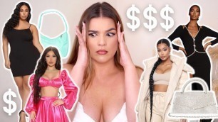 'CHEAPEST VS. MOST EXPENSIVE PLUS SIZE TRY-ON HAUL FROM FASHION NOVA'