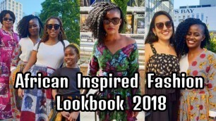 'Fashion | African Inspired Fashion Lookbook 2018'