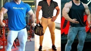 'Simple & Very Stylish Bodybuilder Outfits | Men\'s Best Summer Fashion Outfits For Bodybuilders | ZHF'