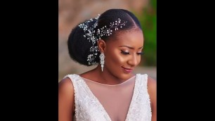 'African Inspired Wedding Hairstyles/ African heiress'