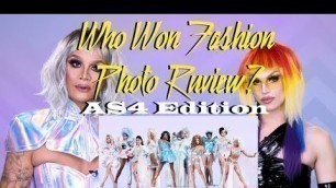 'Who Won Fashion Photo Ruview for All Stars 4?'