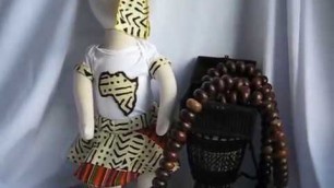 'Nasirah African Inspired Baby Girl outfit by J*Diza Clothing Company'
