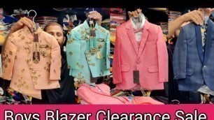 'Boys Blazer Clearance Sale/Kids Dress Discount Offer in Mickey Fashion Sowcarpet'
