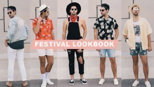 'Festival/Coachella Lookbook - Men\'s Fashion'