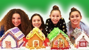 'Gingerbread House Decorating Challenge (Haschak Sisters)'
