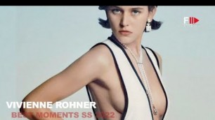'VIVIENNE ROHNER Best Moments SS 2022 - Fashion Channel'